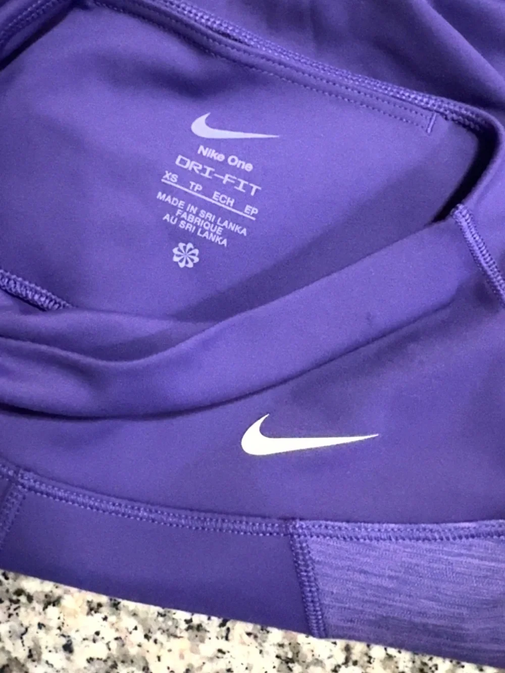 Nike One High Rise 8” Women’s XS Bike Shorts NWT